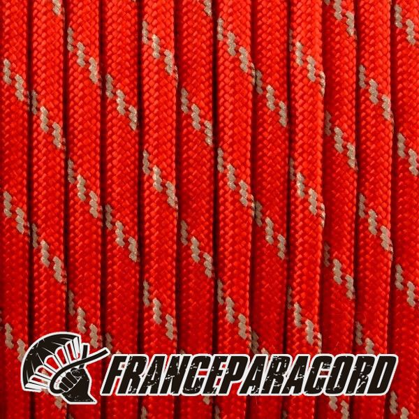 Paracord 550 - Imperial Red Glow in Dark