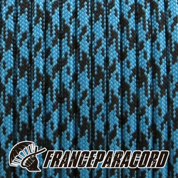 Paracord 550 - Neon Turquoise Black Camo