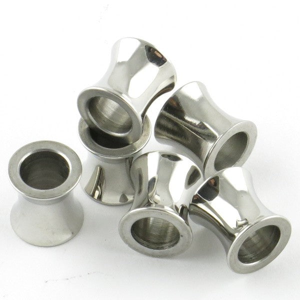 Perle concave inox 8*8mm