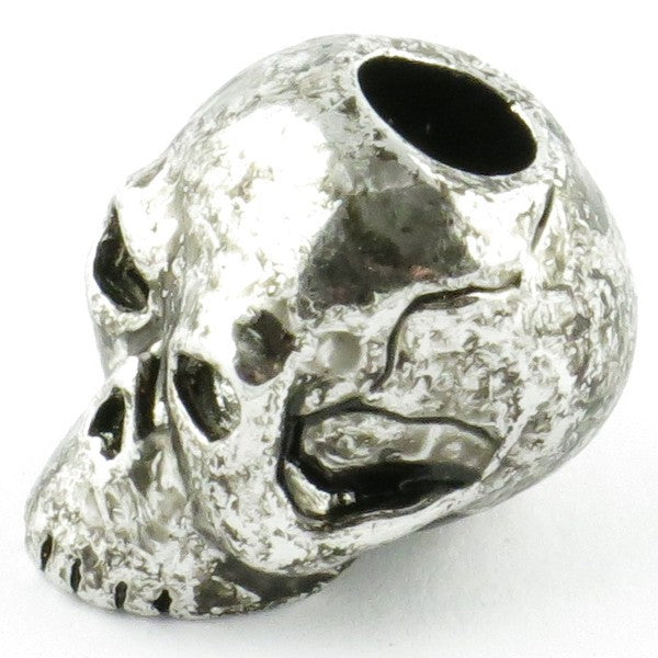 Tête de mort Classic Rhodium