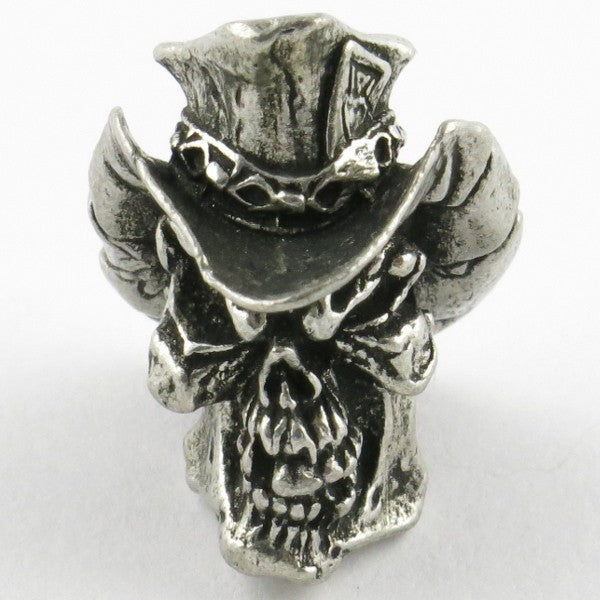 Tête de mort Vinnie Garoon Pewter