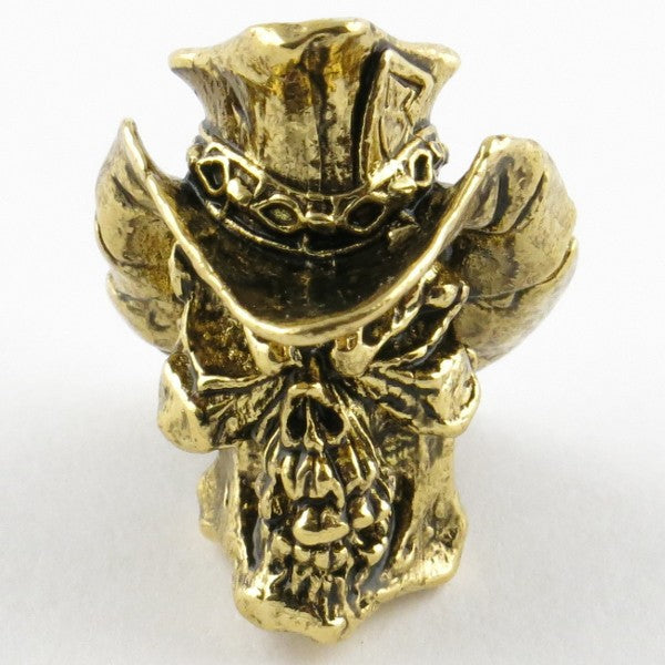 Tête de mort Vinnie Garoon Antique 18K Gold