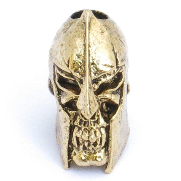 Tête de mort Spartan Antique 18K Gold