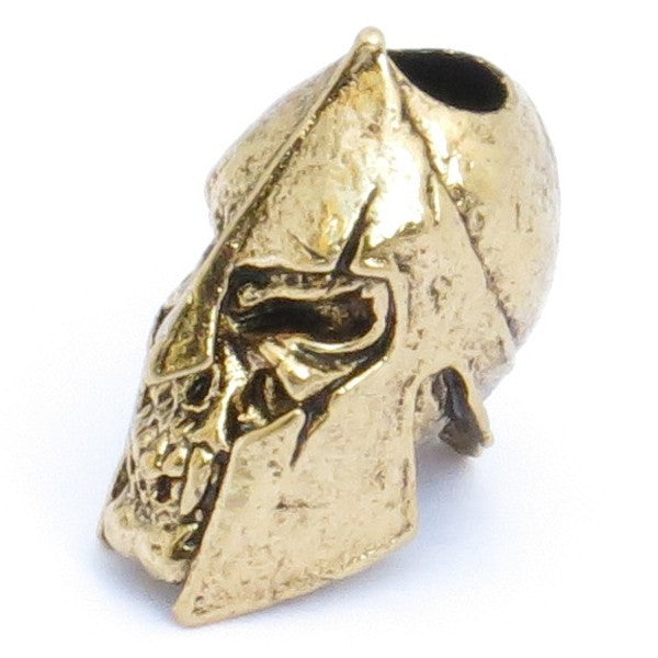 Tête de mort Spartan Antique 18K Gold