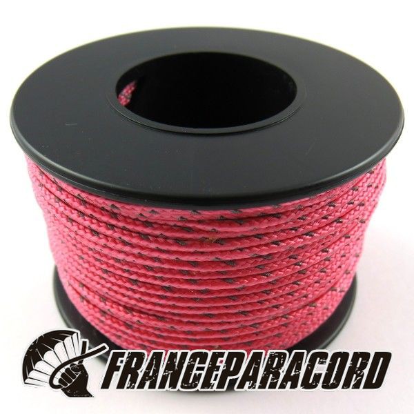 Paracord Micro - Reflective Pink