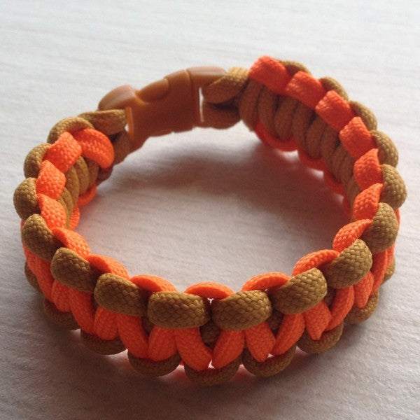 Boucle rapide 15mm marron sur bracelet Cobra