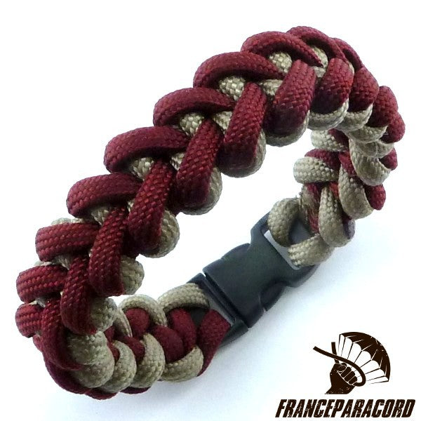 Bracelet paracord Shark jaw avec boucle rapide