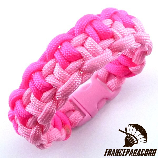 Bracelet paracord Duality bar avec boucle rapide