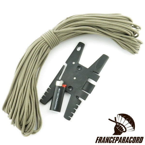 Spool Tool avec 20m de Paracord & Briquet