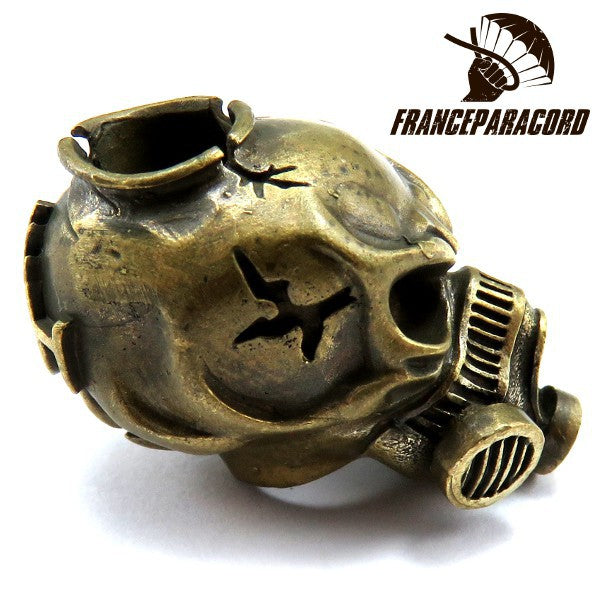 Gas Mask Bronze Massif