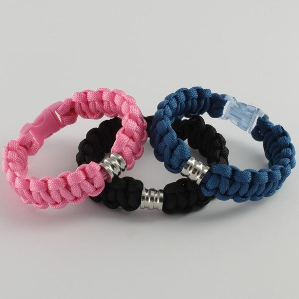 Bracelet paracord Cobra perle avec boucle rapide