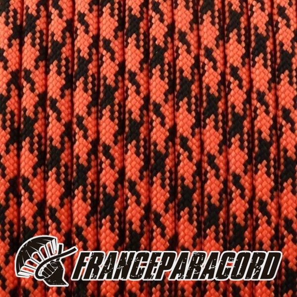 Paracord 550 - Neon Orange Camo