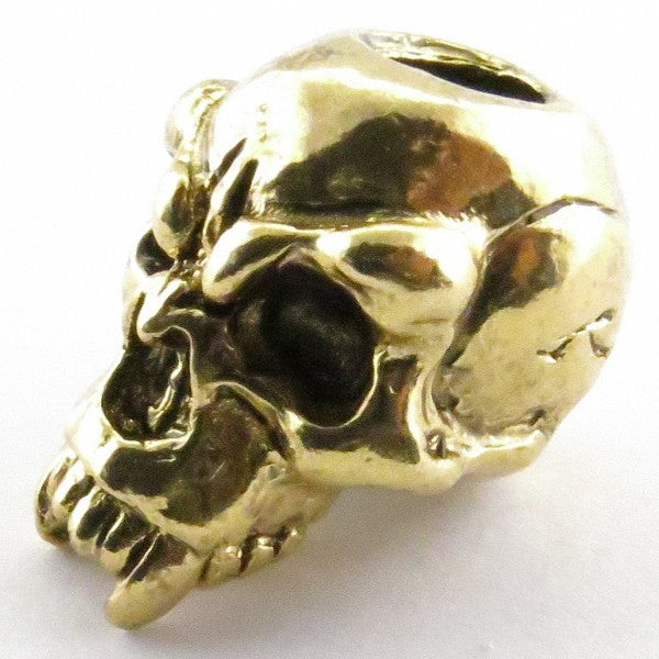 Tête de mort Fang Antique 18K Gold