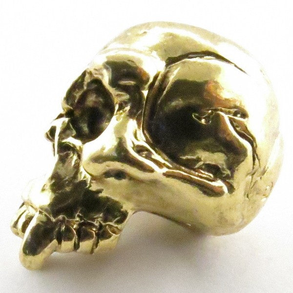 Tête de mort Fang Antique 18K Gold